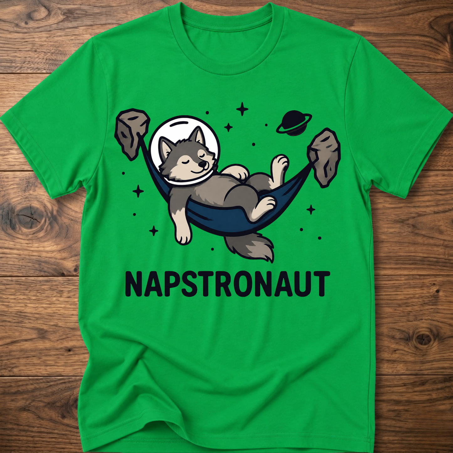 Napstronaut Wolf T-Shirt