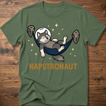 Napstronaut Wolf T-Shirt