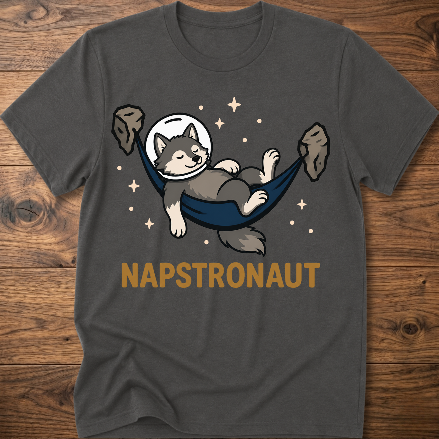 Napstronaut Wolf T-Shirt