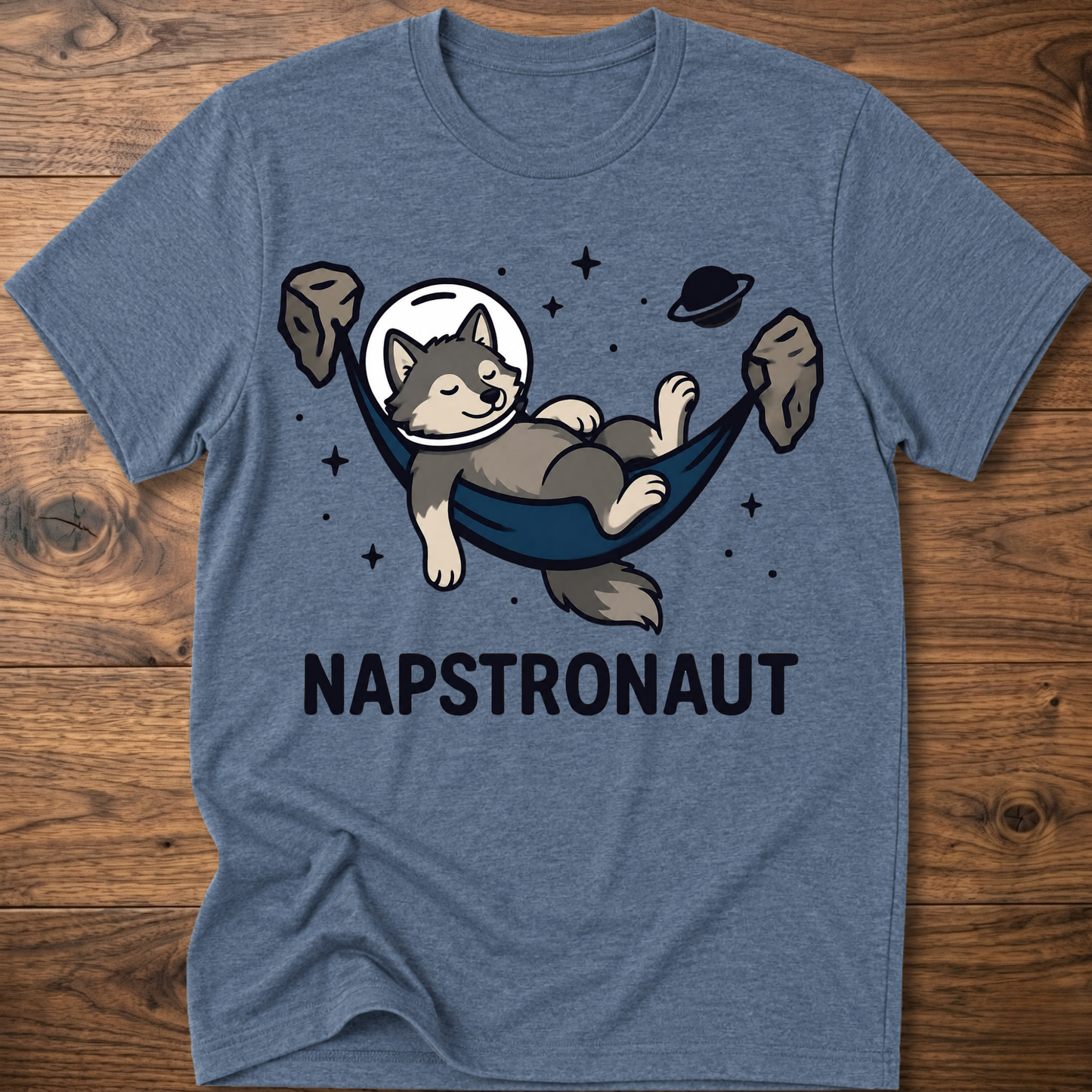 Napstronaut Wolf T-Shirt