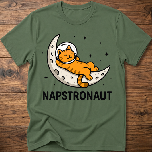 Napstronaut Moon T-Shirt