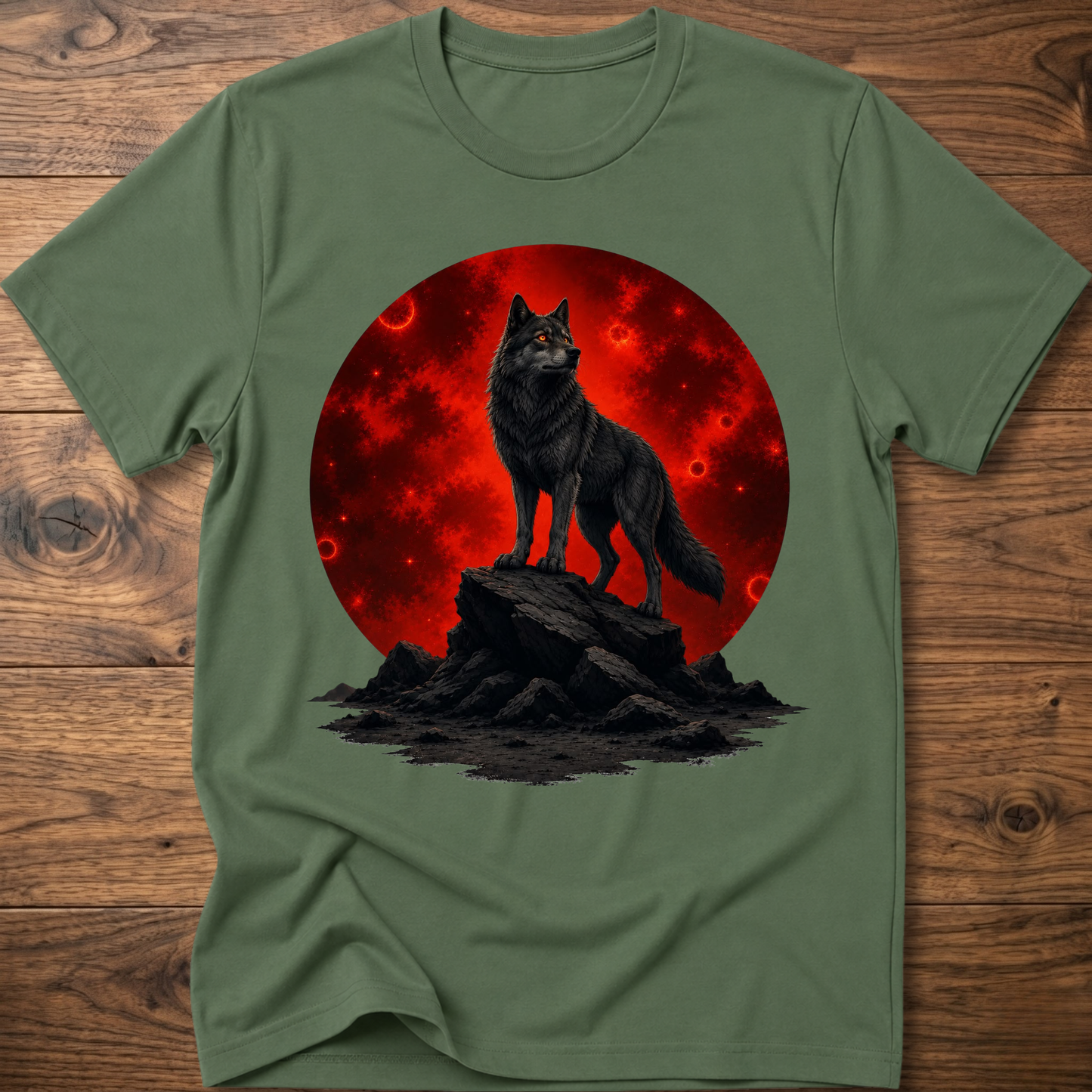Dark Martian Wolf T-Shirt