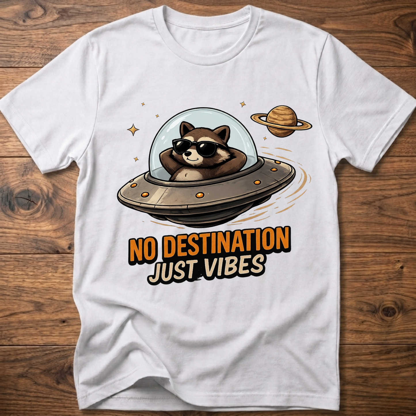 Vibes Raccoon T-Shirt