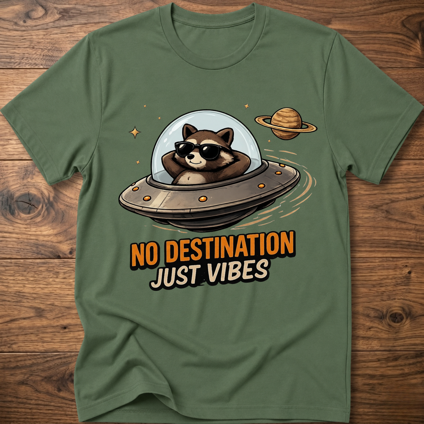 Vibes Raccoon T-Shirt