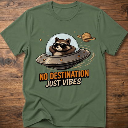 Vibes Raccoon T-Shirt
