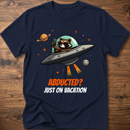 On Vacation Raccoon T-Shirt