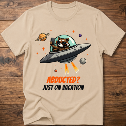 On Vacation Raccoon T-Shirt