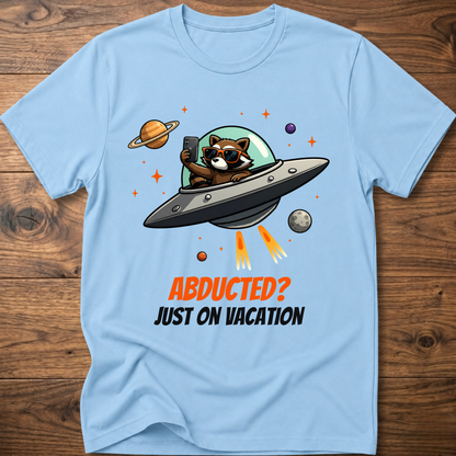 On Vacation Raccoon T-Shirt