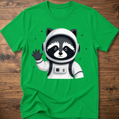 Astro Waving Raccoon T-Shirt