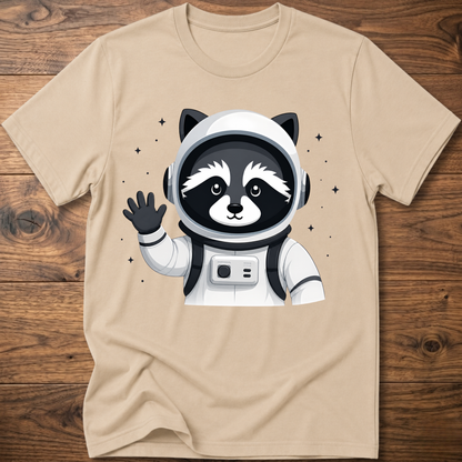 Astro Waving Raccoon T-Shirt