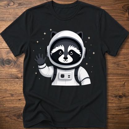 Astro Waving Raccoon T-Shirt