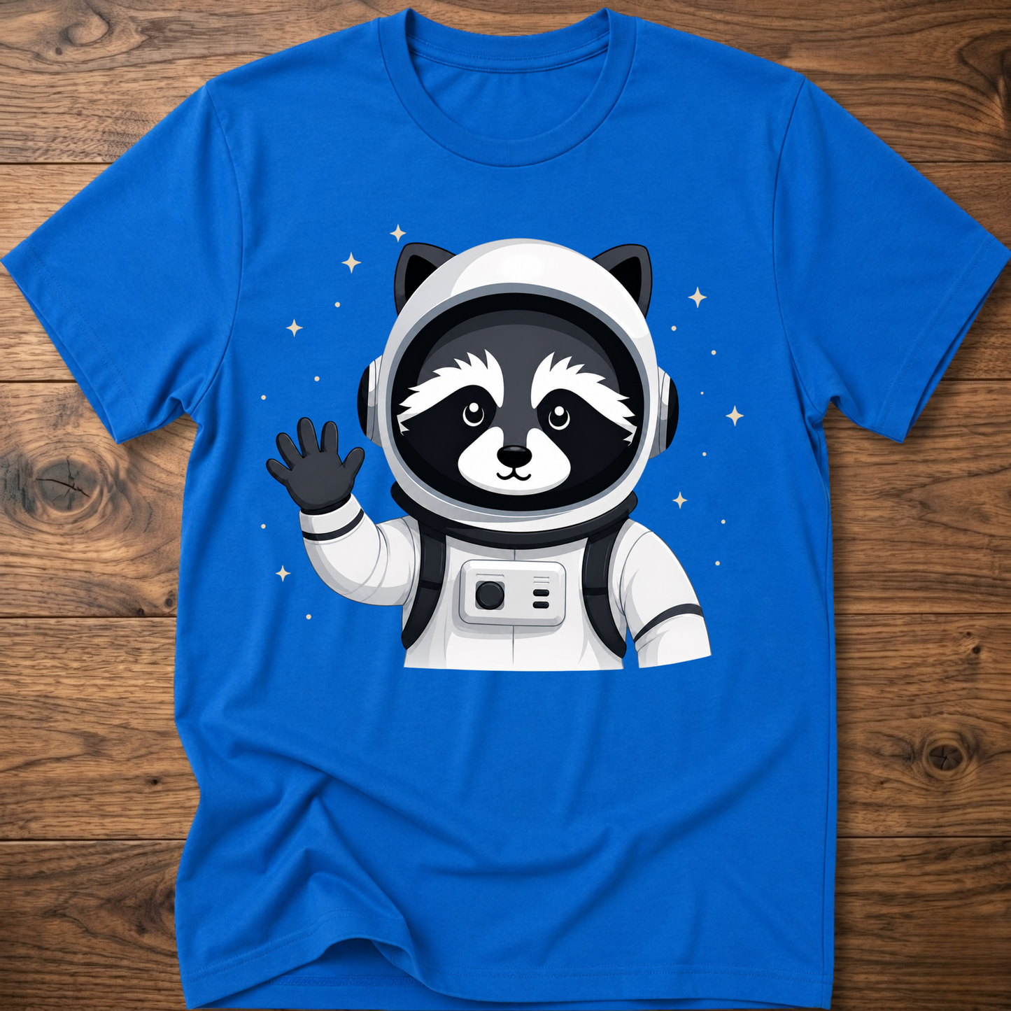 Astro Waving Raccoon T-Shirt