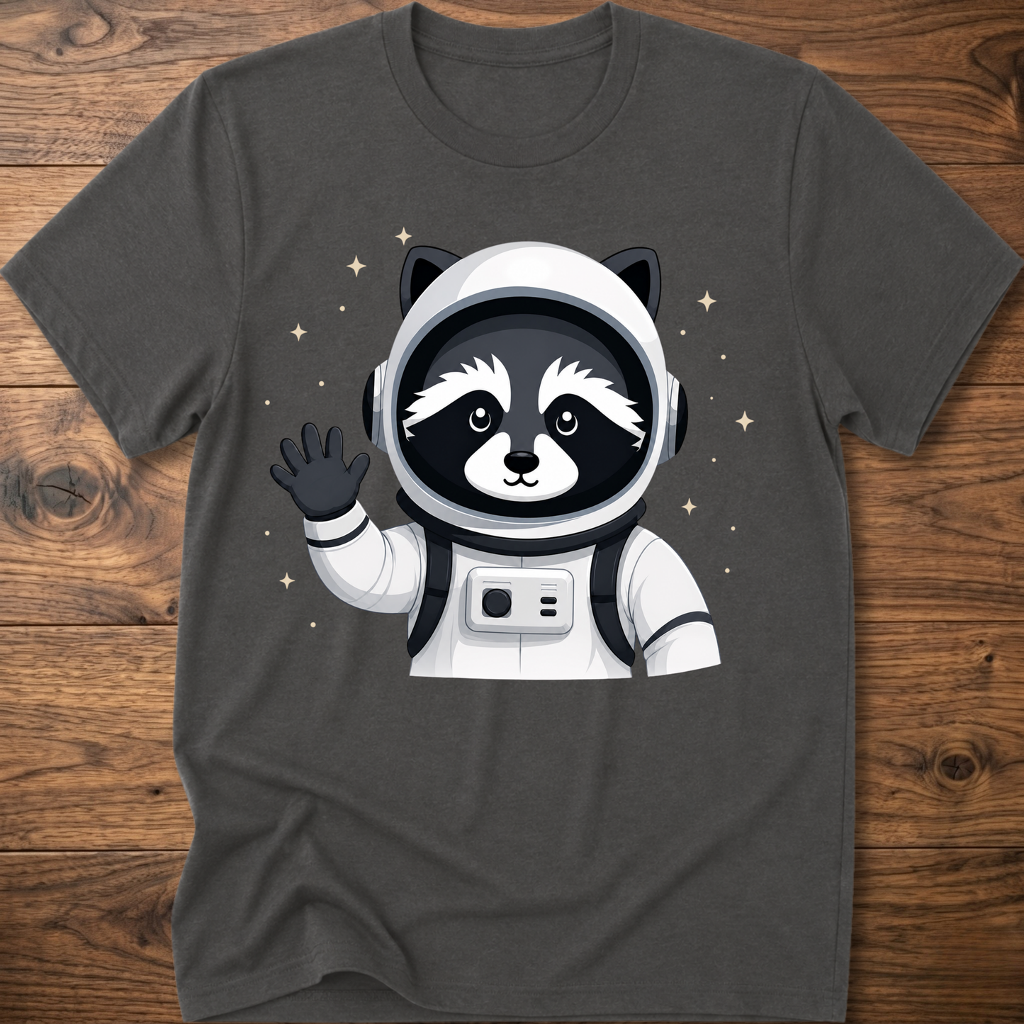 Astro Waving Raccoon T-Shirt