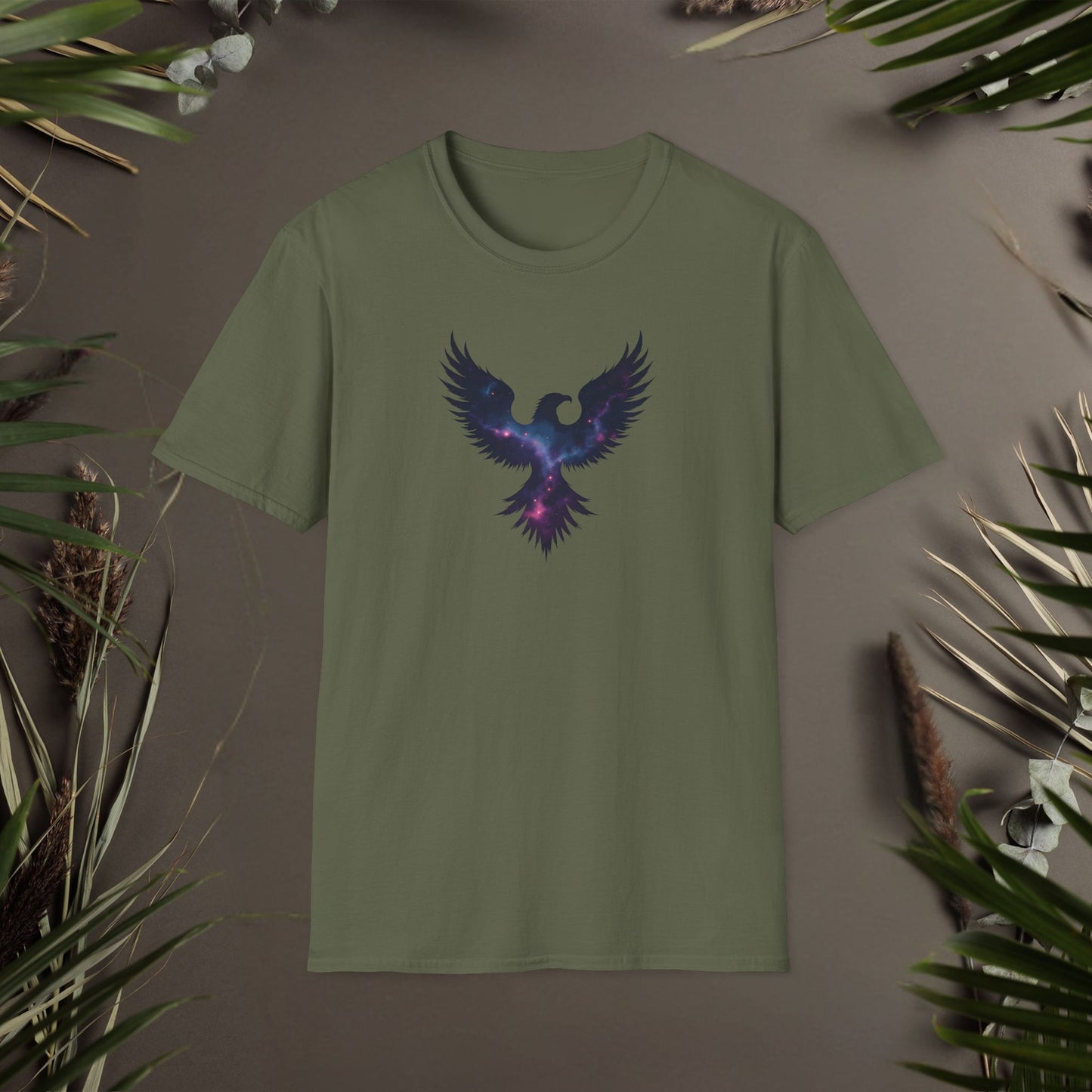 Galactic Abstract Eagle T-Shirt