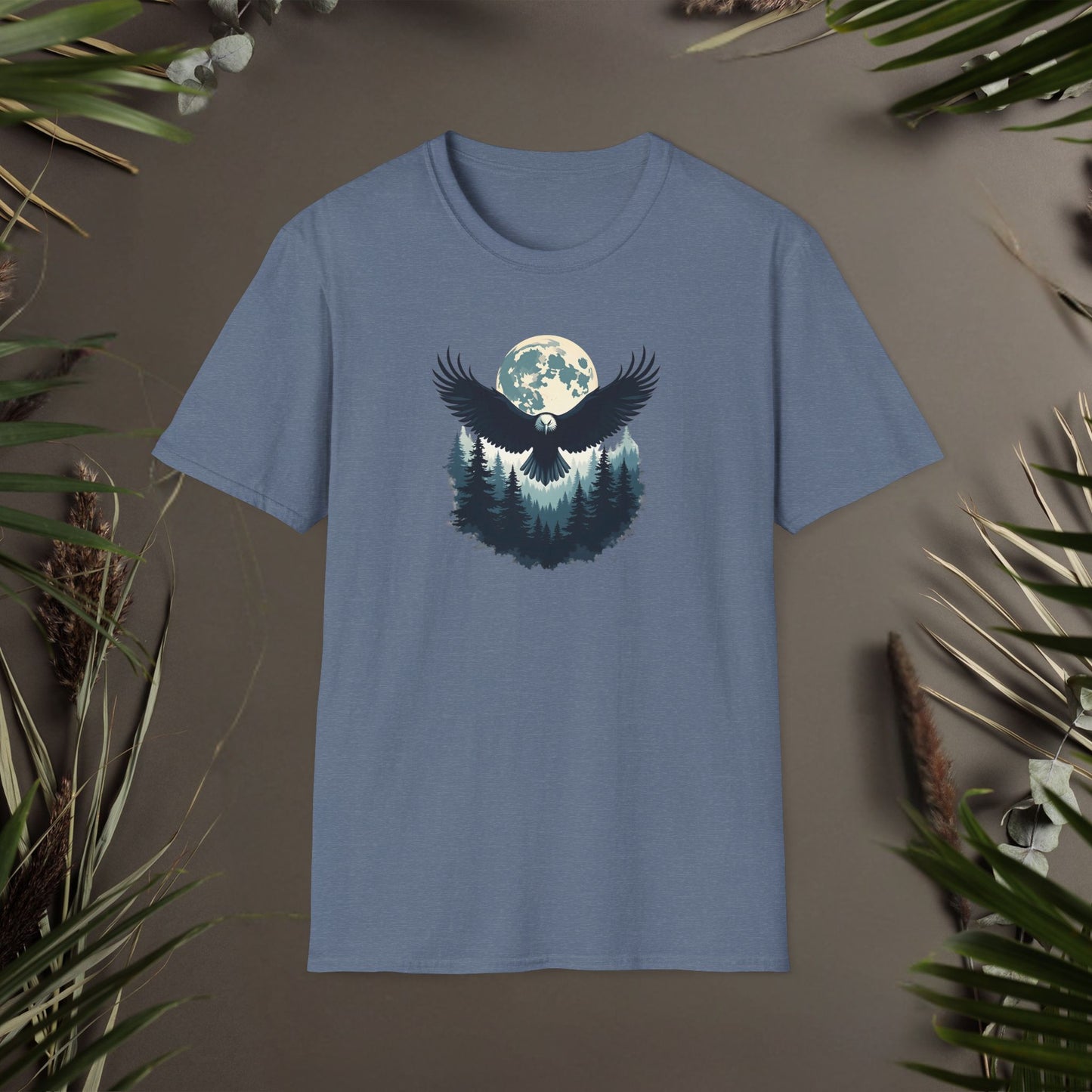 Moon Forest Eagle T-Shirt