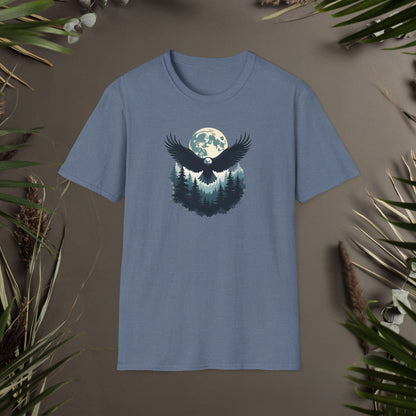 Moon Forest Eagle T-Shirt