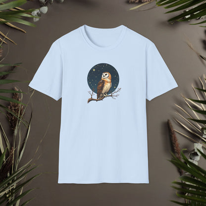 Starry Vintage Owl T-Shirt