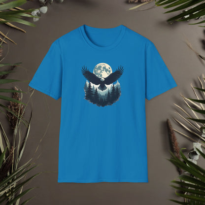 Moon Forest Eagle T-Shirt