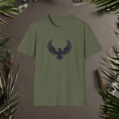 Galactic Eagle Minimalistic T-Shirt