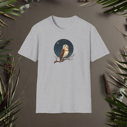 Starry Vintage Owl T-Shirt