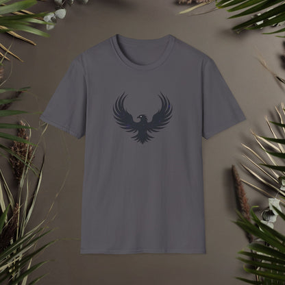 Galactic Eagle Minimalistic T-Shirt