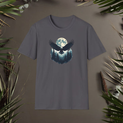 Moon Forest Eagle T-Shirt