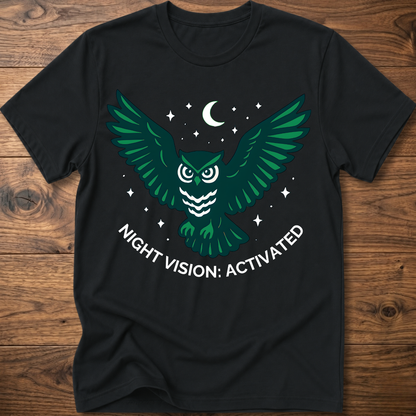 Night Vision Owl T-Shirt