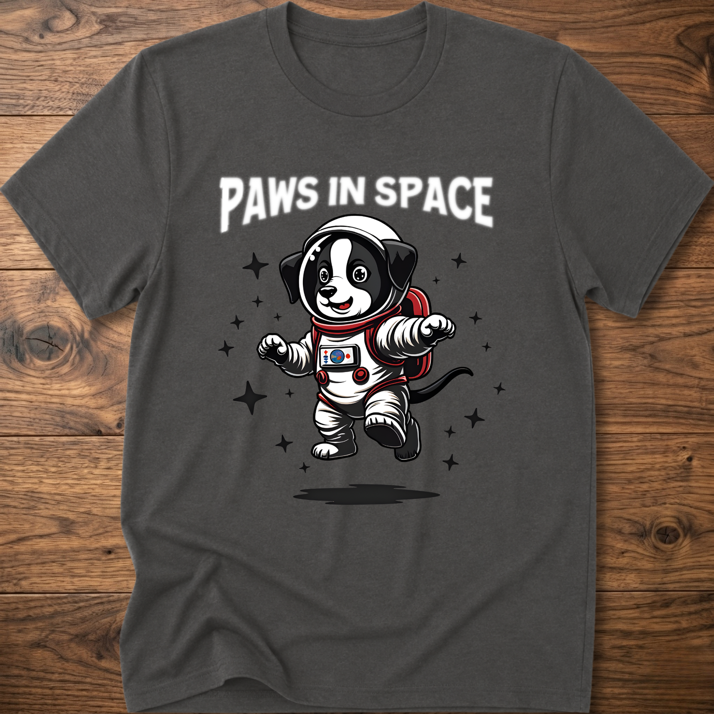 Paws in Space Dog T-Shirt