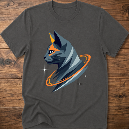 Astro Geometric Cat T-Shirt