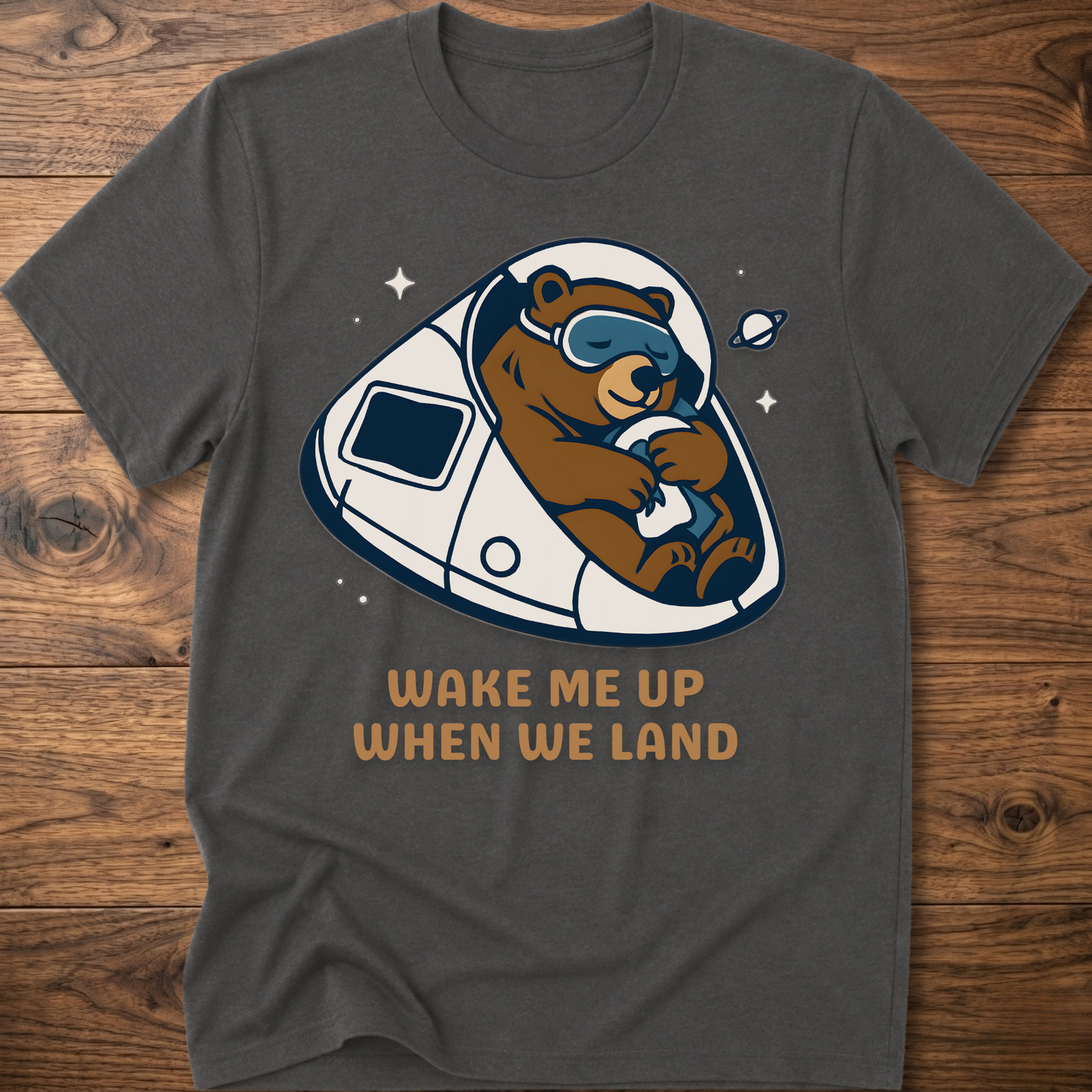 Wake me up Bear T-Shirt