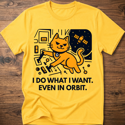 Do What I Want Cat T-Shirt