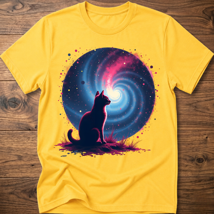 Galactic Retro Cat T-Shirt
