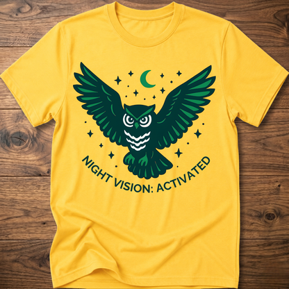 Night Vision Owl T-Shirt