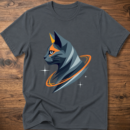 Astro Geometric Cat T-Shirt
