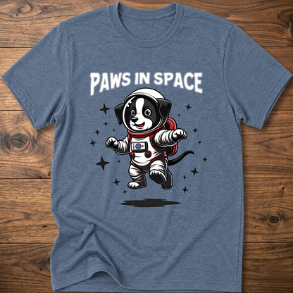 Paws in Space Dog T-Shirt