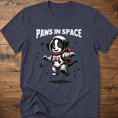 Paws in Space Dog T-Shirt