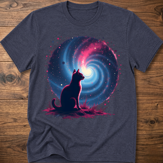 Galactic Retro Cat T-Shirt