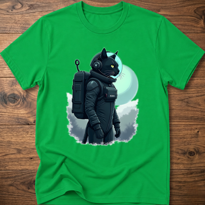 Dark Astro Cat T-Shirt
