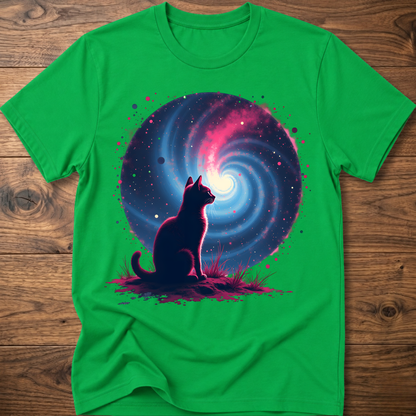 Galactic Retro Cat T-Shirt