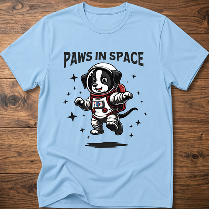 Paws in Space Dog T-Shirt