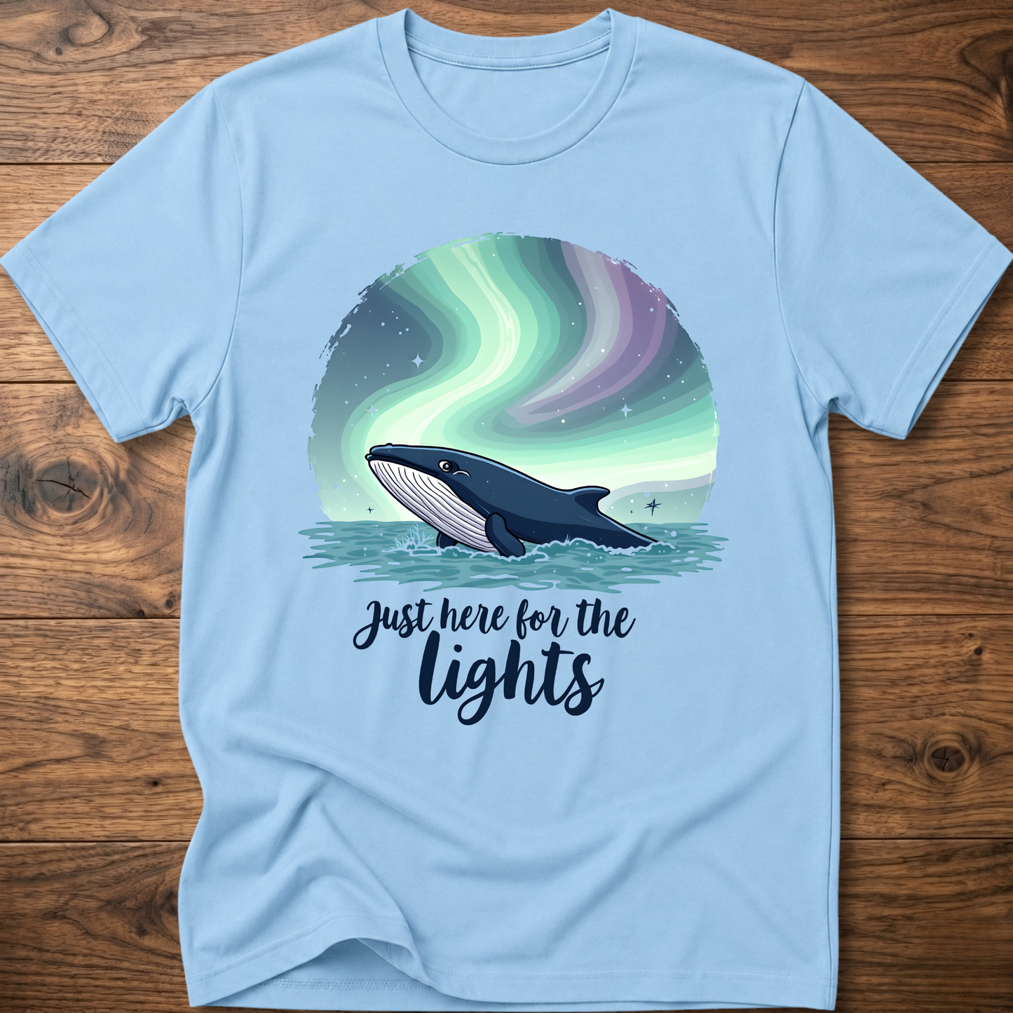 For the Lights Whale T-Shirt