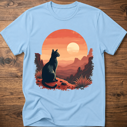 Martian Retro Cat T-Shirt