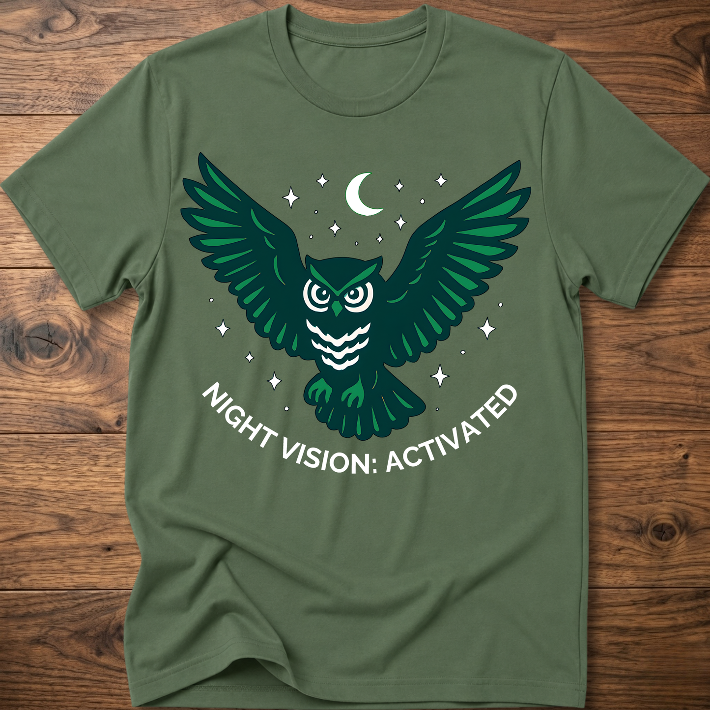 Night Vision Owl T-Shirt
