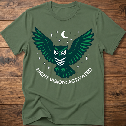 Night Vision Owl T-Shirt