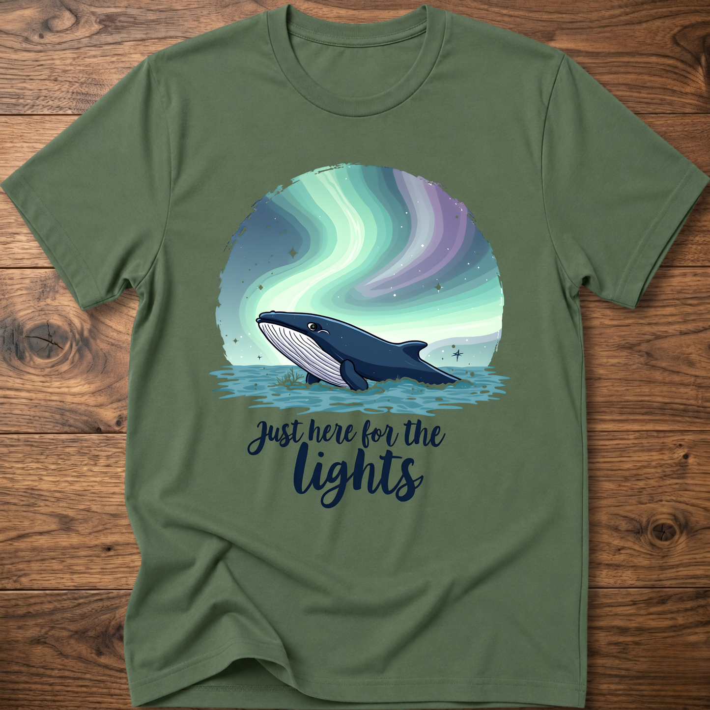 For the Lights Whale T-Shirt