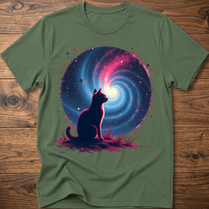 Galactic Retro Cat T-Shirt