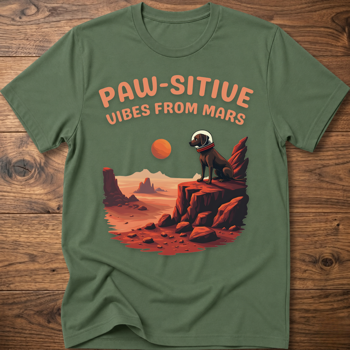 Pawsitive Vibes Dog T-Shirt