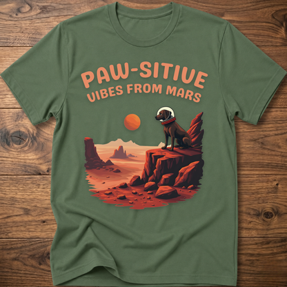 Pawsitive Vibes Dog T-Shirt