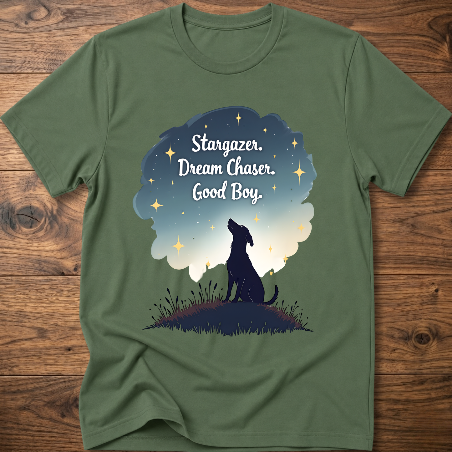 Stargazer Dog T-Shirt