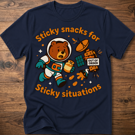 Sticky Snacks Bear T-Shirt